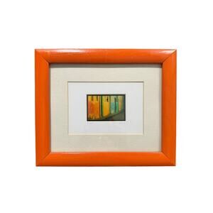 Jim Nilsen Framed Photography Row Houses Along Street in Brazil #177 Signed